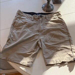 Billabong Men's Khaki Flat Front Shorts